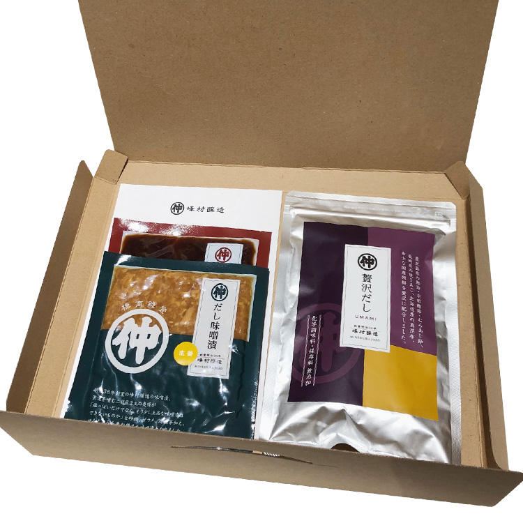 味噌蔵の漬物だし茶漬けセット