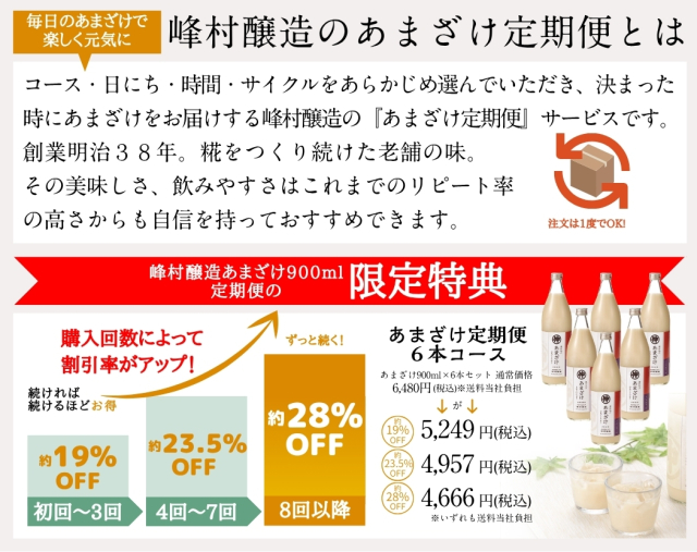 あまざけ定期便とは